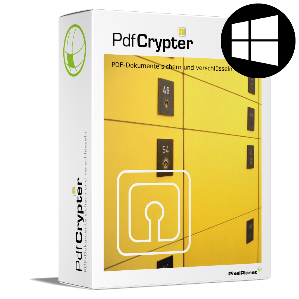 PdfCrypter Boxshot